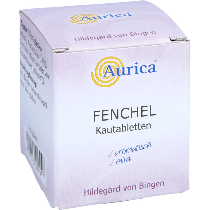 Aurica Fenchel Kauttabletten, 170 pc Tablettes