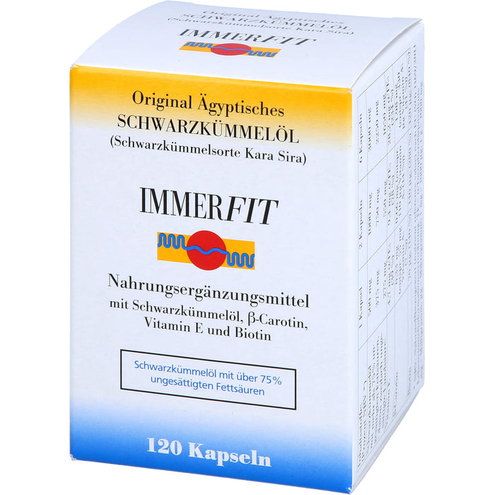 Schwarzkümmelöl IMMERFIT, 120 St KAP