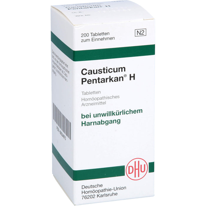 DHU Causticum Pentarkan H Tabletten bei unwillkürlichem Harnabgang, 200 pc Tablettes