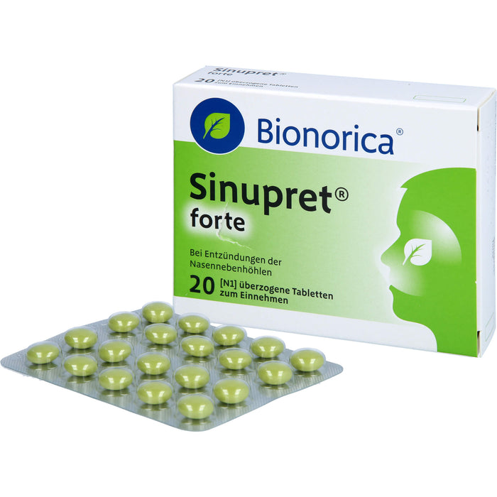 Sinupret forte überzogene Tabletten, 20 pcs. Tablets