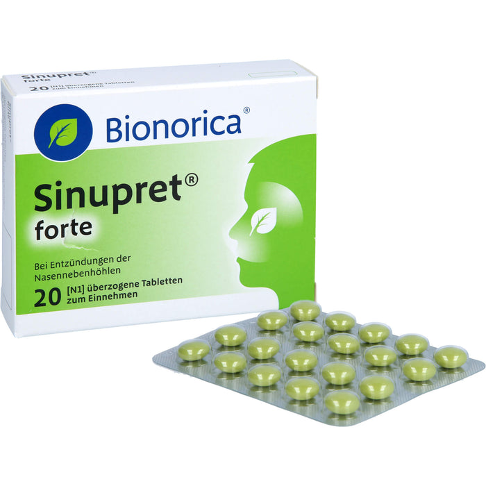 Sinupret forte überzogene Tabletten, 20 St. Tabletten