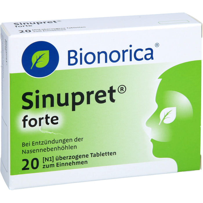 Sinupret forte überzogene Tabletten, 20 St. Tabletten