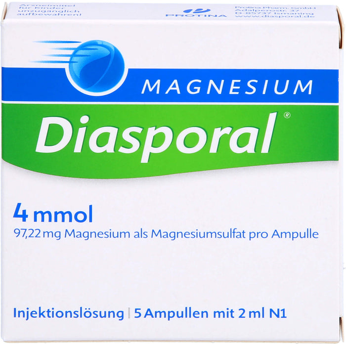 Magnesium-Diasporal Injektionslösung, 5 pcs. Ampoules