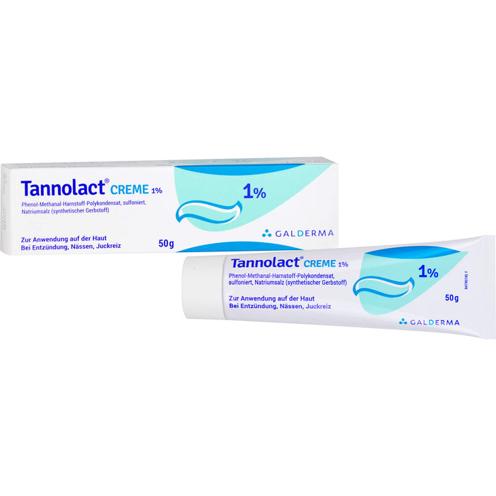 Tannolact Creme 1% bei Entzündung, Nässen, Juckreiz, 50 g Cream