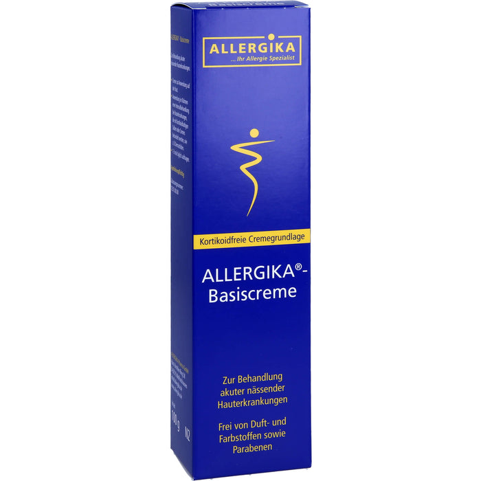 ALLERGIKA Basiscreme zur Behandlung akuter nässender Hauterkrankungen, 100 g Crème