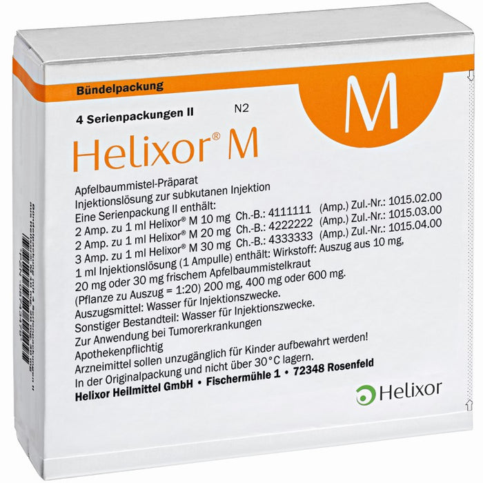 Helixor M Serienpackung II, 28 pc Ampoules