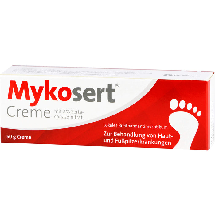 Mykosert Creme bei Haut- und Fußpilz, 50 g Cream