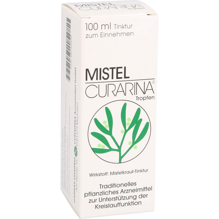 Mistel Curarina Tropfen zur Unterstützung der Kreislauf-Funktion, 100 ml Lösung