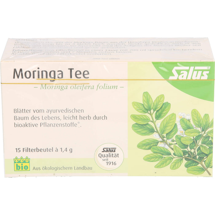 Moringa Tee bio Moringa oleifera folium Salus, 15 St FBE