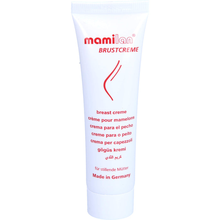 mamilan Brustcreme pflegt trockene und spröde Brustwarzen, 30 ml Creme