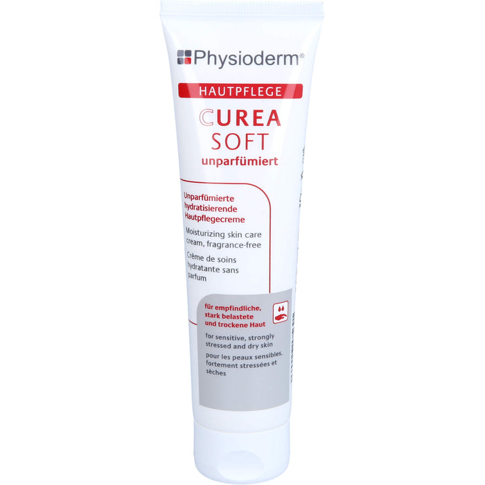 cUrea soft Hautpflegecreme unparfümiert, 100 ml Creme