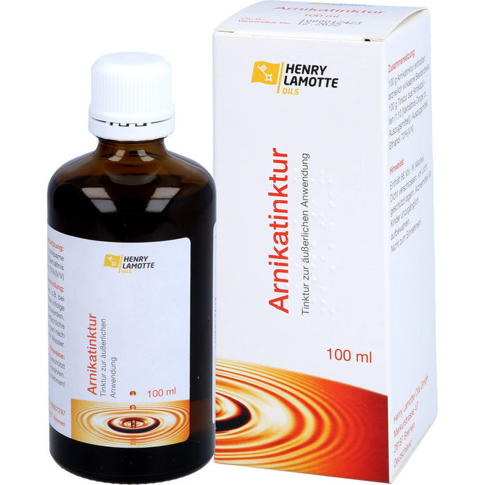 HENRY LAMOTTE Arnikatinktur, 100 ml Solution