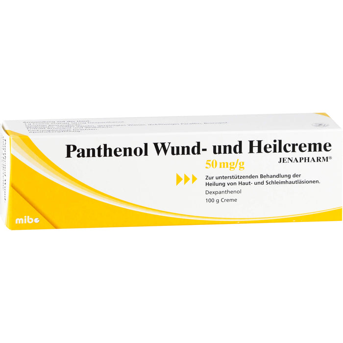 Panthenol Wund- und Heilcreme JENAPHARM, 100 g Creme