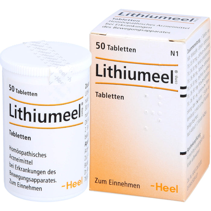 Lithiumeel comp. Tabletten, 50 St. Tabletten