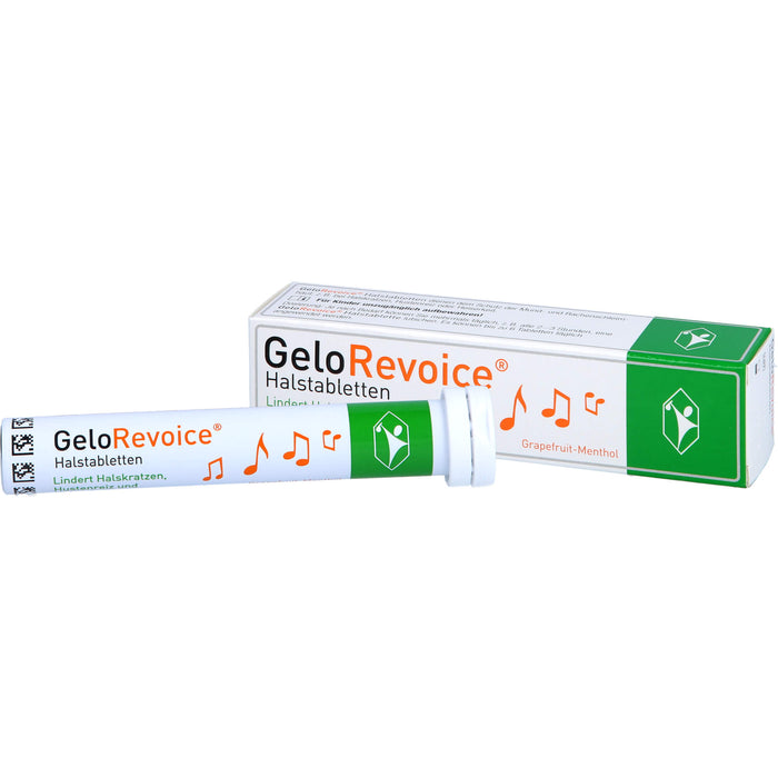 GeloRevoice Halstabletten Grapefruit-Menthol, 20 pc Tablettes