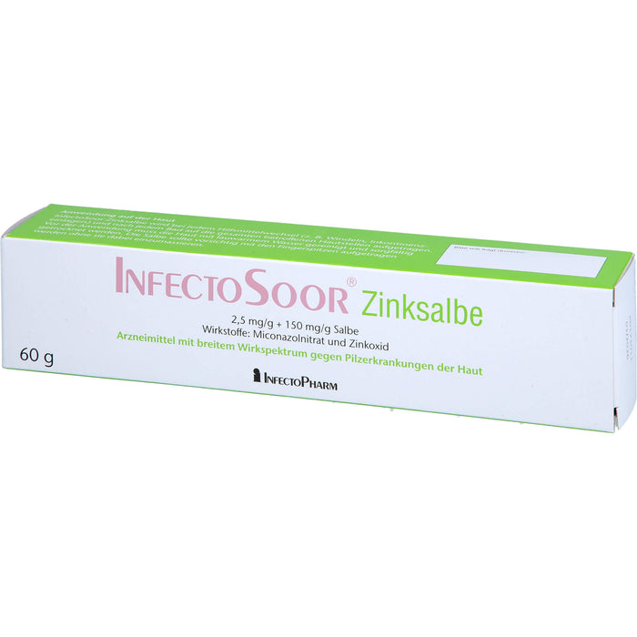 InfectoSoor Zinksalbe, 2,5 mg/g + 150 mg/g Salbe, 60 g Salbe