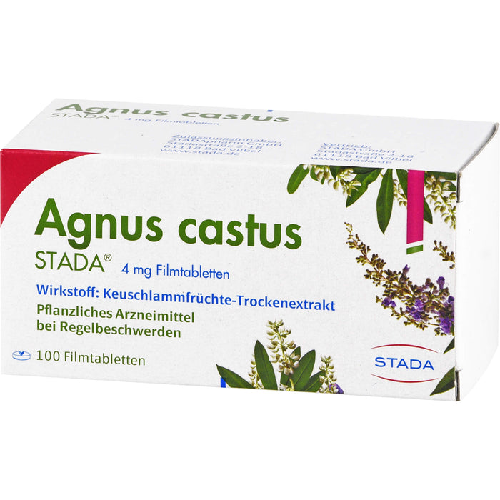 Agnus castus STADA Tabletten bei Regelbeschwerden, 100 pc Tablettes