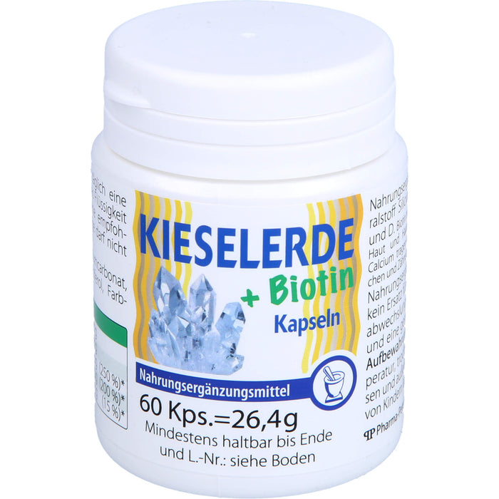 Canea Pharma Kieselerde + Biotin Kapseln, 60 pcs. Capsules