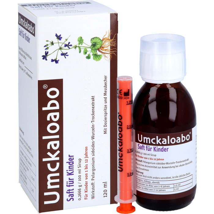 Umckaloabo für Kinder Saft, 120 ml Solution