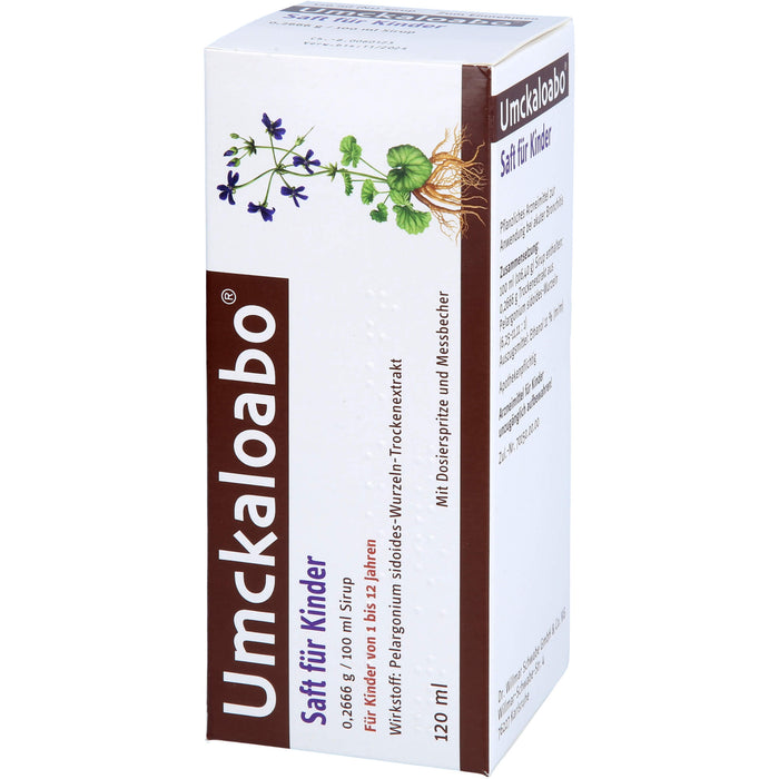 Umckaloabo für Kinder Saft, 120 ml Solution