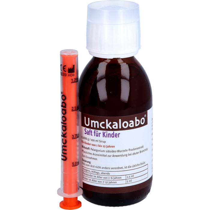 Umckaloabo für Kinder Saft, 120 ml Solution