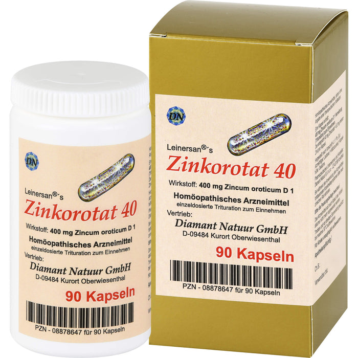 Zinkorotat 40 Leinersan Kaps., 90 St KAP