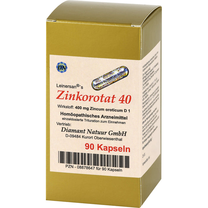 Zinkorotat 40 Leinersan Kaps., 90 St KAP