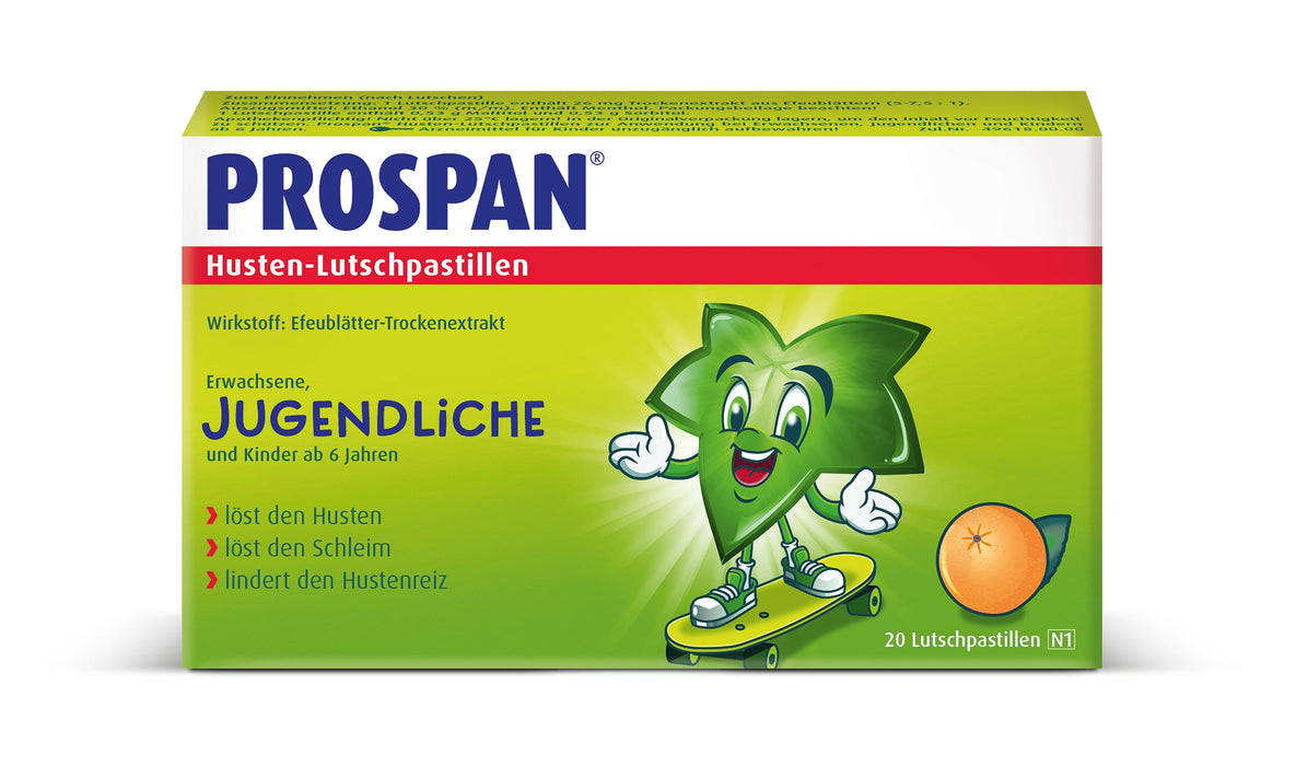 Prospan Husten-Lutschpastillen, 20 pc Pastilles