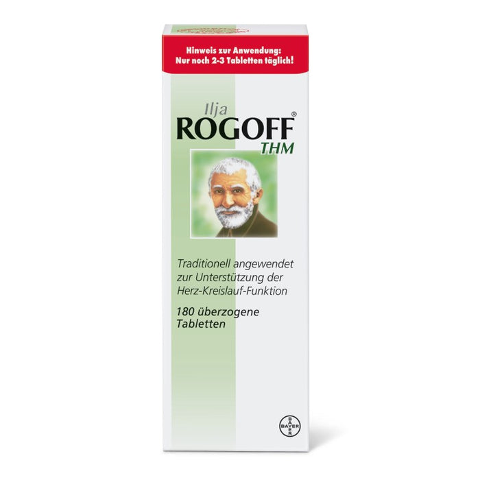 Ilja Rogoff THM Tabletten zur Unterstützung der Herz-Kreislauf-Funktion, 180 pcs. Tablets