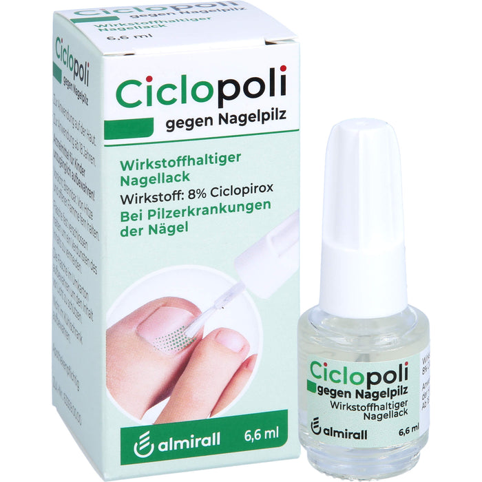 Ciclopoli Nagellack gegen Nagelpilz, 6.6 ml Lösung