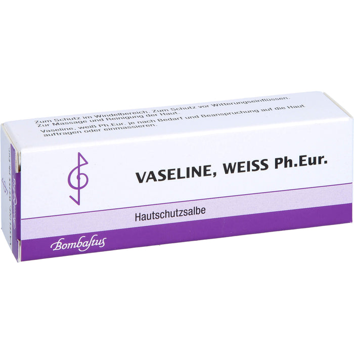 Bombastus Vaseline, weiß Ph. Eur., 10 ml Fatty ointment