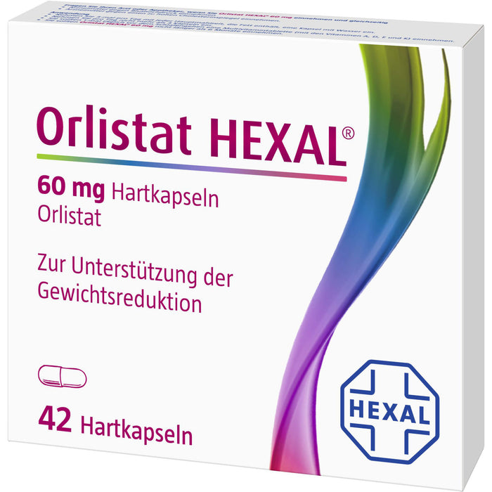 Orlistat HEXAL 60 mg Hartkapseln, 42 St. Kapseln