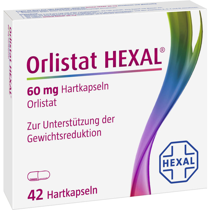 Orlistat HEXAL 60 mg Hartkapseln, 42 pcs. Capsules