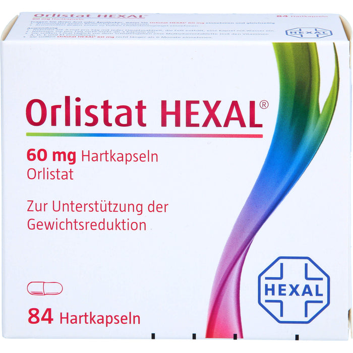 Orlistat HEXAL 60 mg Hartkapseln, 84 pcs. Capsules