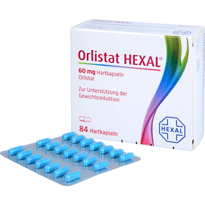 Orlistat HEXAL 60 mg Hartkapseln, 84 pcs. Capsules