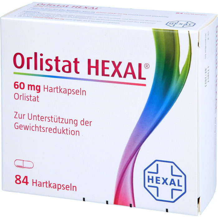 Orlistat HEXAL 60 mg Hartkapseln, 84 pcs. Capsules