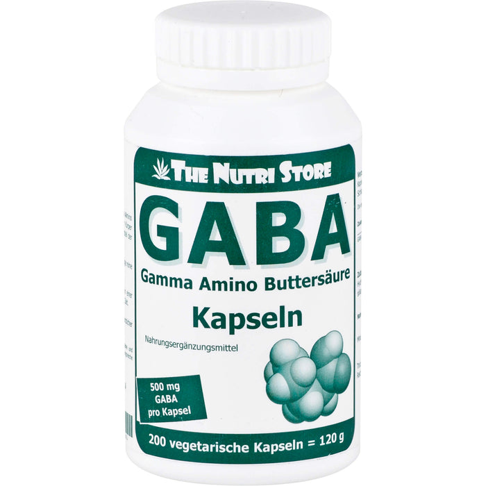 The Nutri Store GABA Kapseln, 200 pc Capsules