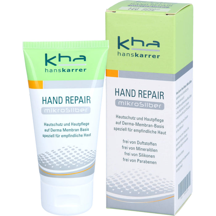 Hans Karrer Hand Repair Mikrosilber Creme, 50 ml Creme