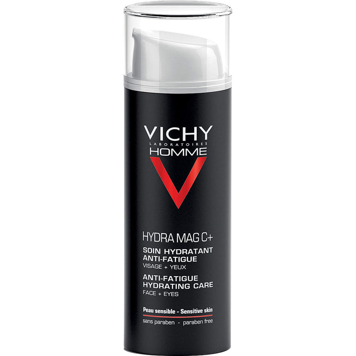 VICHY Homme Hydra Mag C+ Anti-Müdigkeit Feuchtigkeitspflege, 50 ml Cream