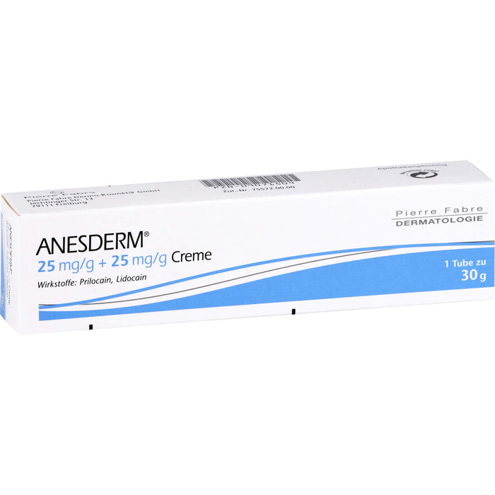 ANESDERM 25 mg/g + 25 mg/g Creme, 30 g Creme