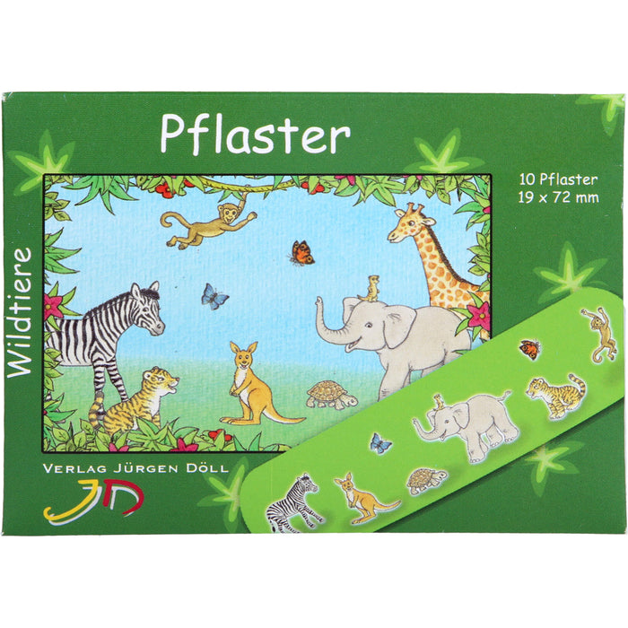 Kinderpflaster Wildtiere, 10 St PFL