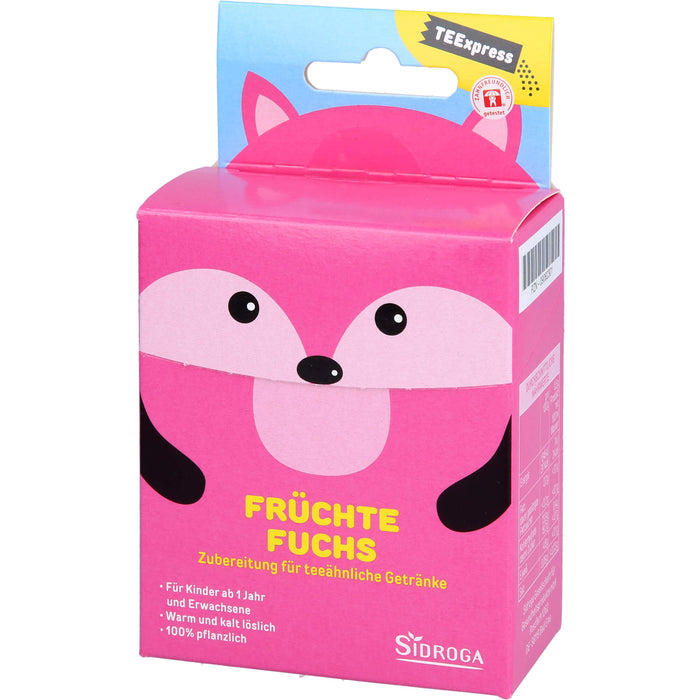 Sidroga TEExpress Früchte-Fuchs Beutel, 15 pc Sac filtrant