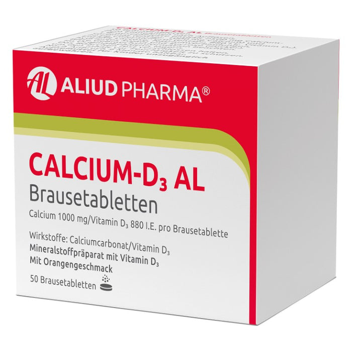 Calcium-D3 AL Brausetabletten, 50 pc Tablettes