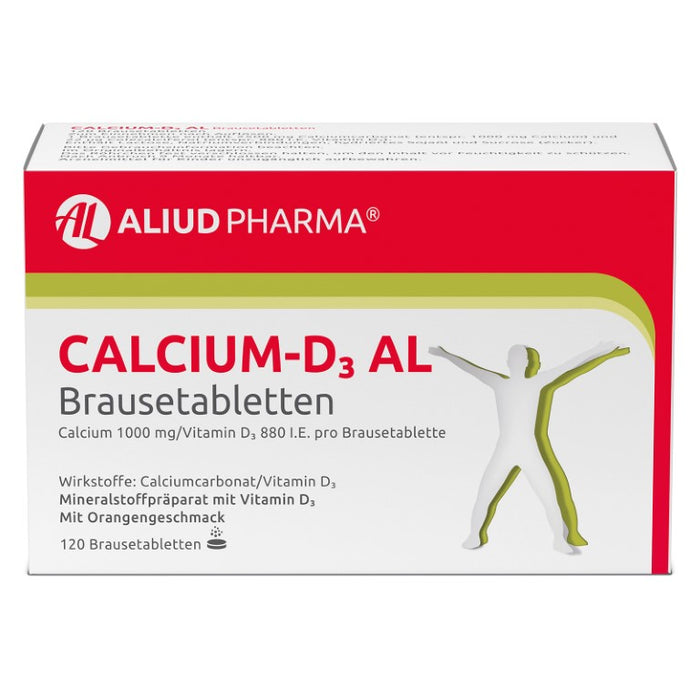 Calcium-D3 AL Brausetabletten, 120 St. Tabletten