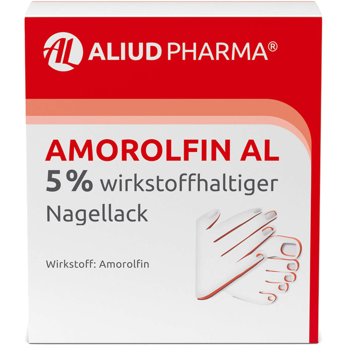 Amorolfin AL 5 % wirkstoffhaltiger Nagellack, 5 ml Wirkstoffhaltiger Nagellack