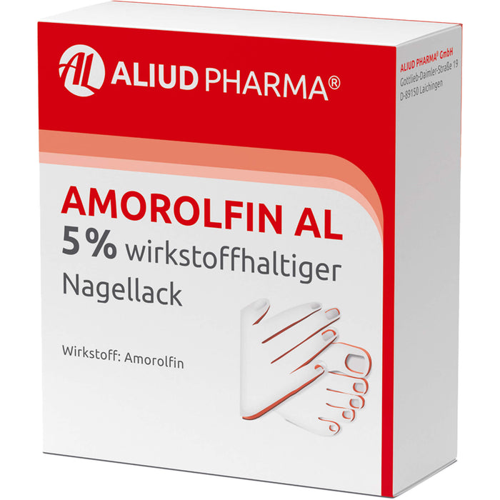 Amorolfin AL 5 % wirkstoffhaltiger Nagellack, 5 ml Wirkstoffhaltiger Nagellack