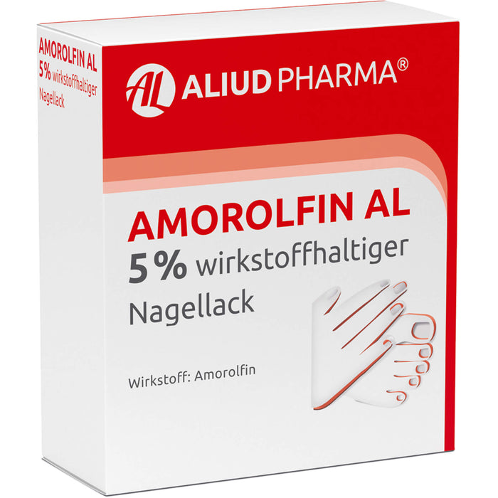 Amorolfin AL 5 % wirkstoffhaltiger Nagellack, 5 ml Wirkstoffhaltiger Nagellack