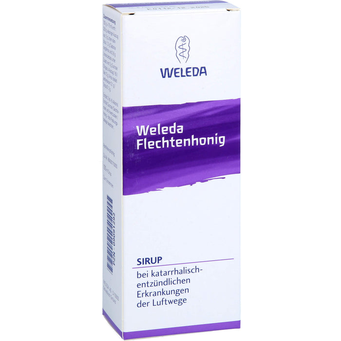 WELEDA Flechtenhonig Sirup, 100 ml Lösung