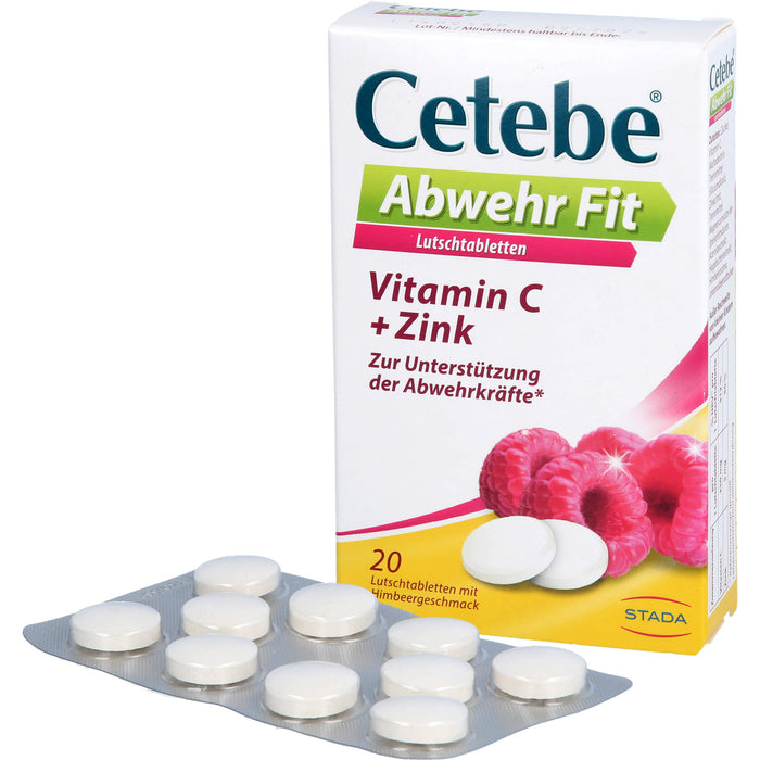 Cetebe Abwehr Fit Lutschtabletten, 20 pc Tablettes