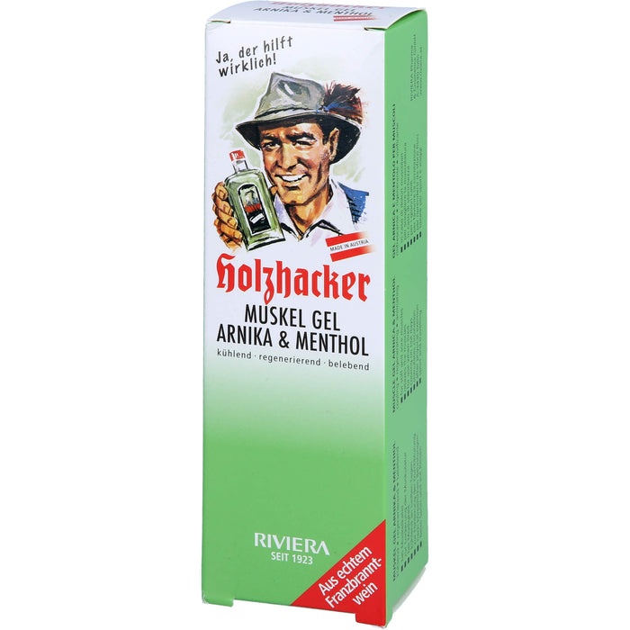 RIVIERA Holzhacker Franzbranntweingel, 75 ml Solution